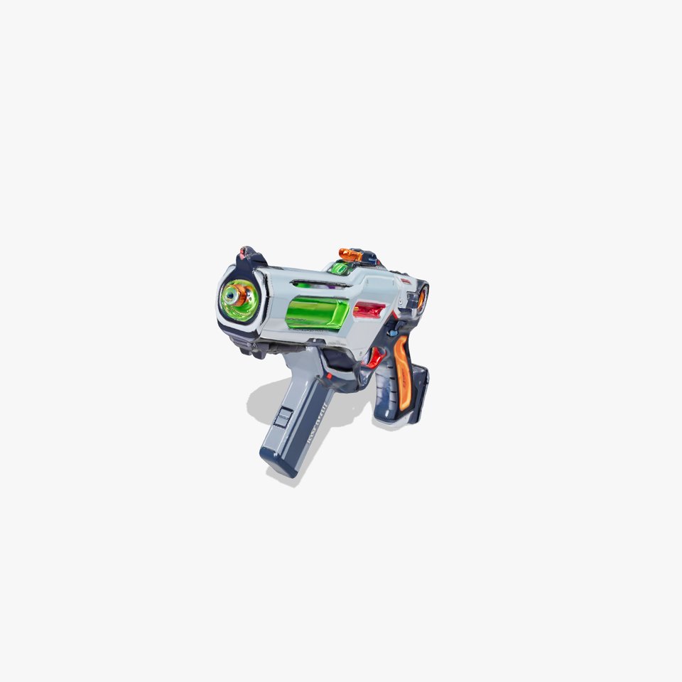 Futuristic Neon Blaster model pack